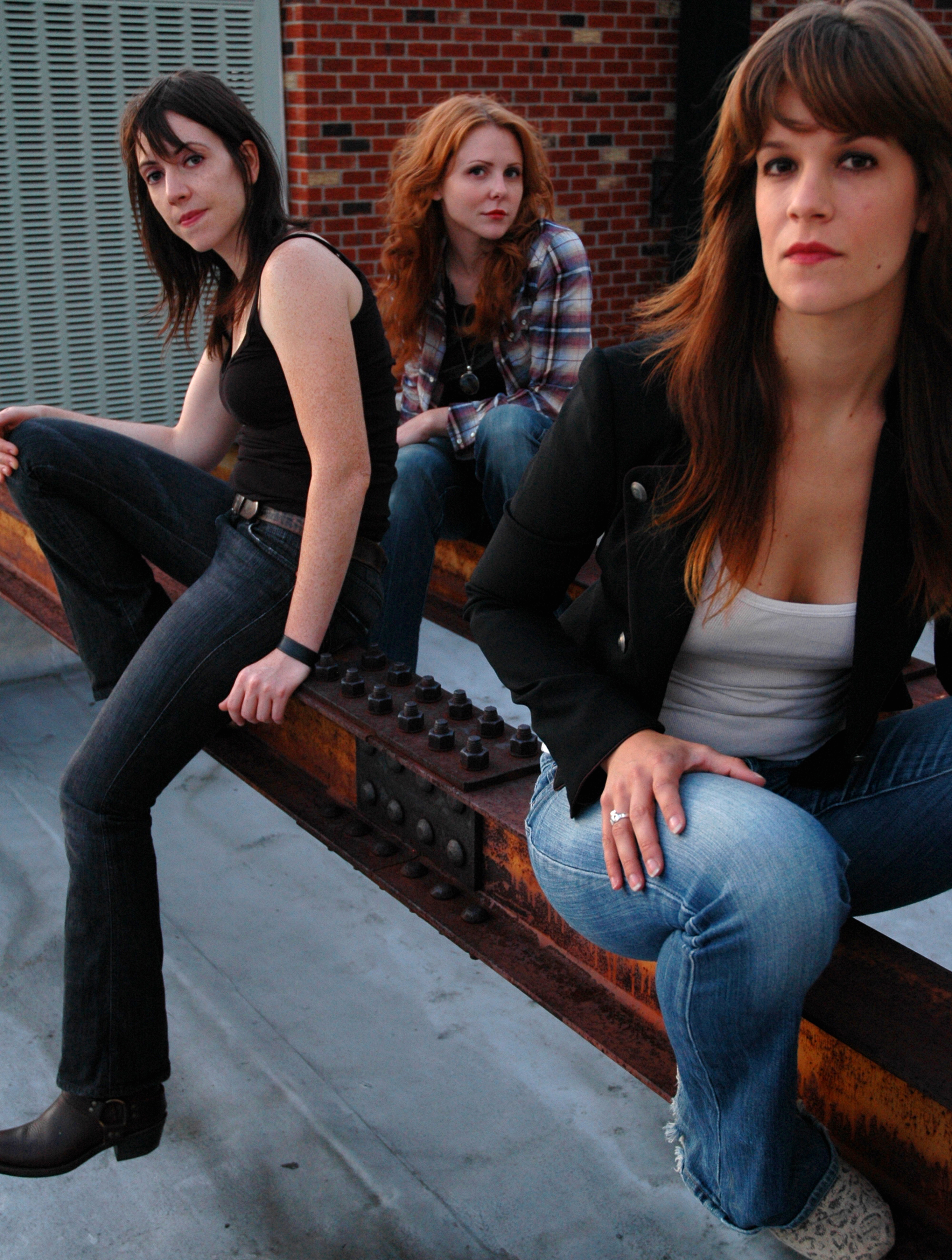 The Ladies of The Big Bad: Jane Rose, Jessi Gotta and Jessica Savage; photo by Ben VandenBoom